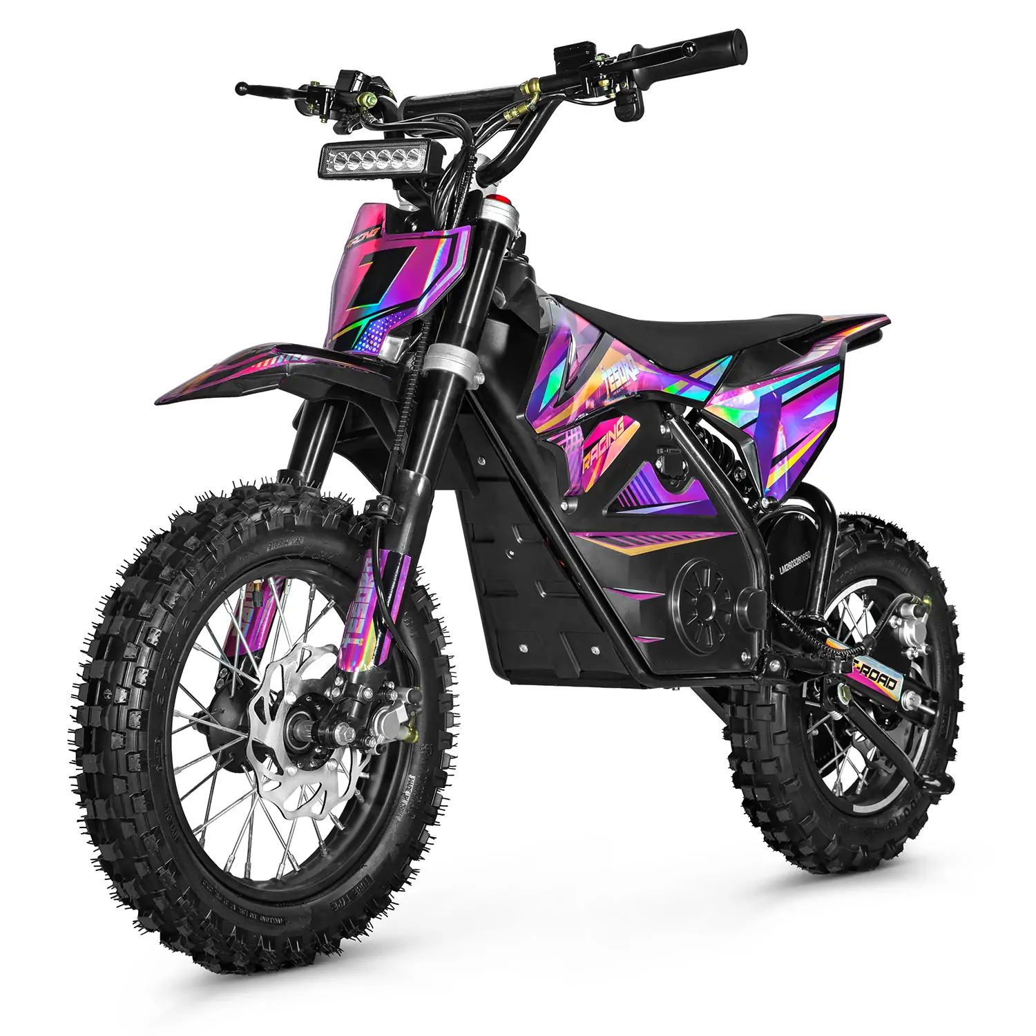 LME-500H Motocicleta eléctrica todoterreno de 12 pulgadas y 1000W sin escobillas